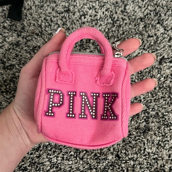 PINK Victoria's Secret Mini Bag/keychain - Picture 3 of 7